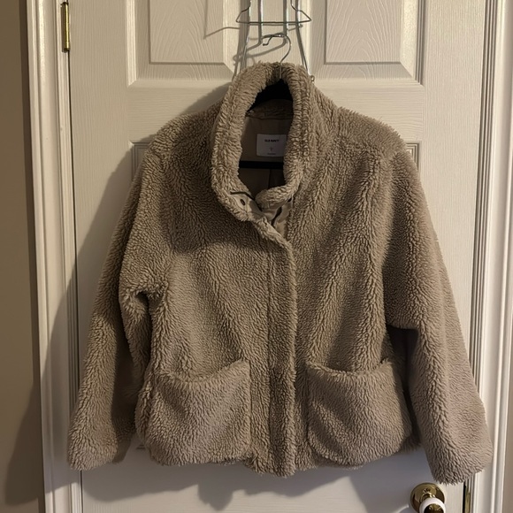 Cozy Lined Teddy bear Sherpa jacket - Picture 1 of 3